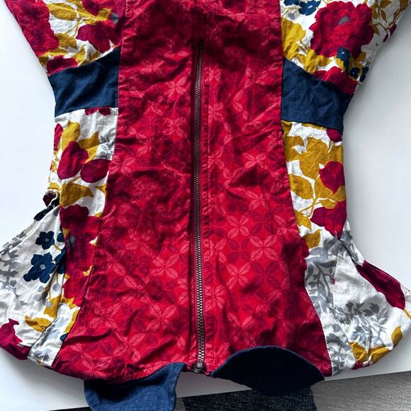 Persnickety Girls Size 7 Color Block Mixed Print Dress - Picture 6 of 6